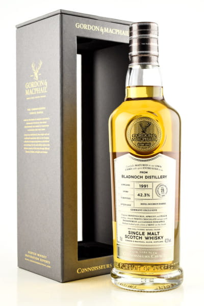 Bladnoch 28 Jahre 1991/2019 Gordon & MacPhail Connoisseurs Ch. 42,3%vol. 0,7l