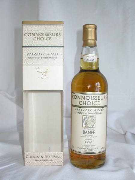 Banff 1976/2002 Gordon &amp; MacPhail Connoisseurs Choice 40%vol. 0,7l