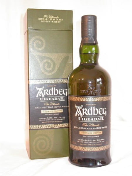 Ardbeg Uigeadail 54,2%vol. 0,7l mit Klappdeckel