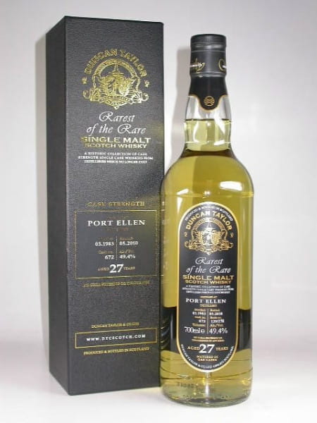 Port Ellen 27 Jahre 1983/2010 Rarest of the Rare Duncan Taylor 49,4%vol. 0,7l