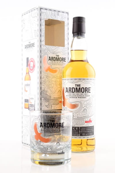 Ardmore Legacy 40%vol. 0,7l mit Glas