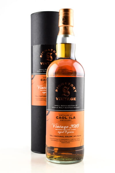 Caol Ila 9 Jahre 2010/2020 Small Batch Edition #7 Signatory 47,1%vol. 0,7l