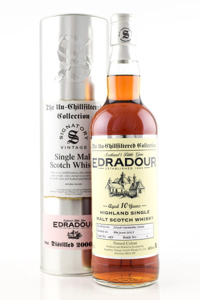 Edradour 10 Jahre 2006/2017 Single Cask #387 Signatory 46%vol. 0,7l