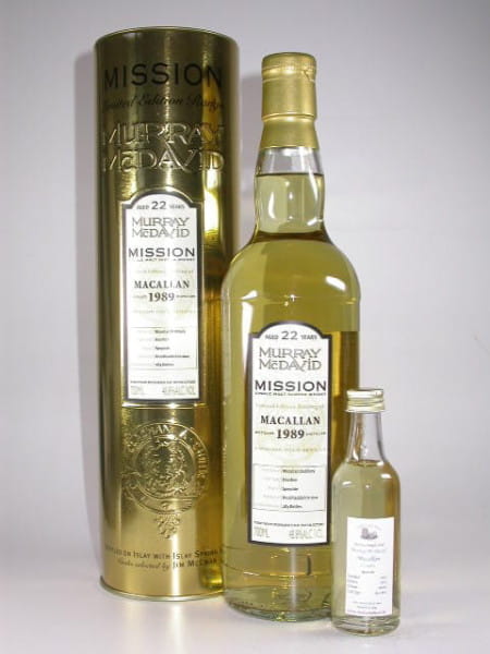 Macallan 1989/2011 Bourbon Murray McDavid Gold Series 48.8% vol. Sample 0.05l