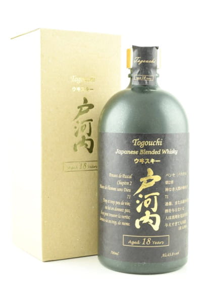 Togouchi 18 Jahre Blended Whisky 43,8%vol. 0,7l