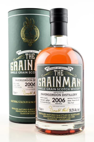 Invergordon 12 Jahre 2006/2018 Premier Cru Classe Wine Finish The Grainman 58,2%vol. 0,7l