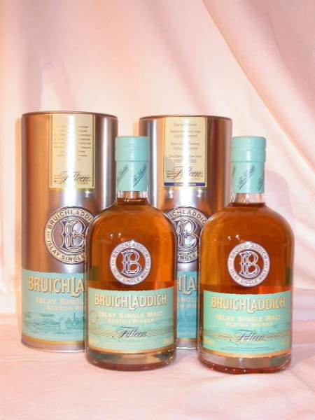 Bruichladdich Pack 15 Jahre 1st u. 2nd Edition 2x 0,7l