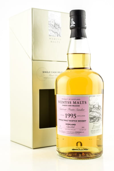 "Summer Fruits Sundae" 1995 Single Bourbon Hogshead Clynelish Wemyss Malts 46%vol. 0,7l