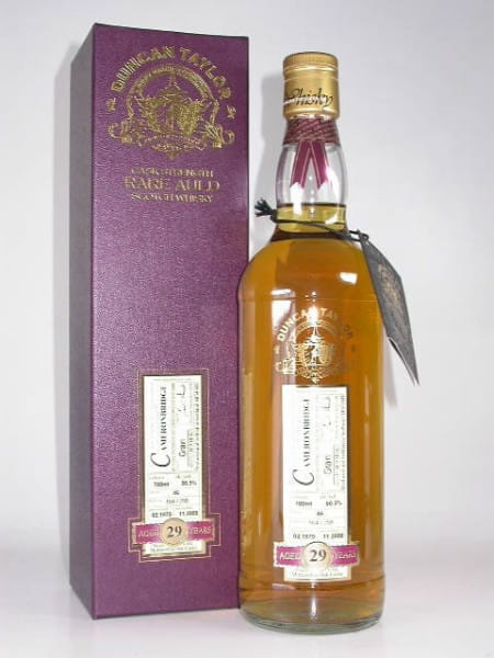 Cameronbridge 29 Jahre 1979/2008 Cask Rare Auld Duncan Taylor 50,3%vol. 0,7l