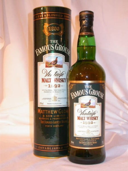 The Famous Grouse Vintage 1992/2004 40%vol. 0,7l