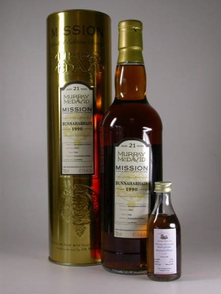 Bunnahabhain 21 Jahre 1990 Sherry Murray McDavid Gold Series 47,5%vol. Sample 0,05l