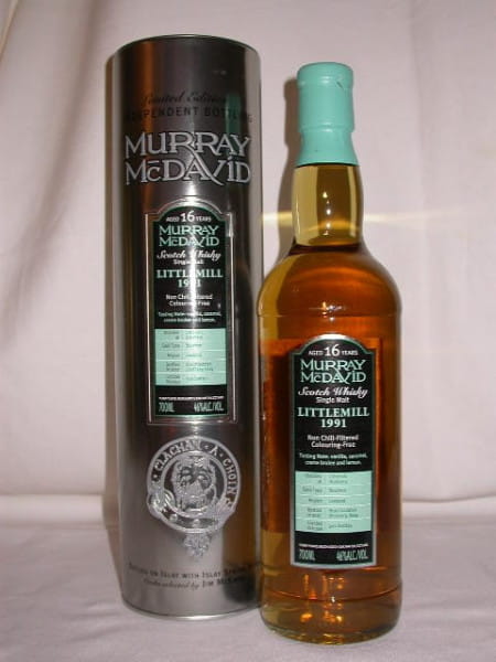 Littlemill 1991/2007 Bourbon Murray McDavid 46%vol. 0,7l