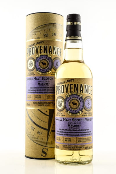 Macduff 8 Jahre Refill Hogshead 2009/2018 Douglas Laing's Provenance 46%vol. 0,7l