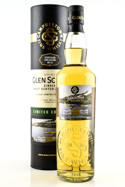 Glen Scotia Vintage 2002 Limited Edition No. 2 46%vol. 0,7l