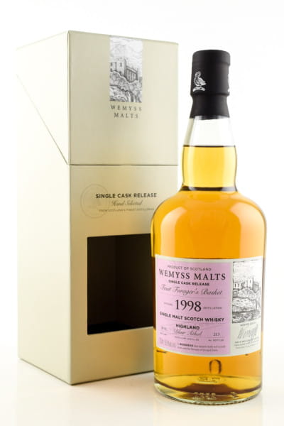 "Fruit Forager's Basket" 1998/2018 Single Hogshead Blair Athol Wemyss Malts 56,9%vol. 0,7l