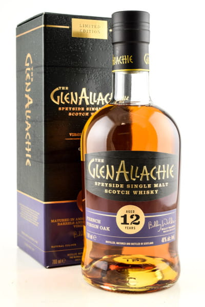 GlenAllachie 12 Jahre French Oak Wood Finish 48%vol. 0,7l