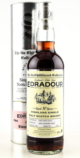 Edradour 10 Jahre 2010/2020 Single Cask #50 Signatory 46%vol. 0,7l