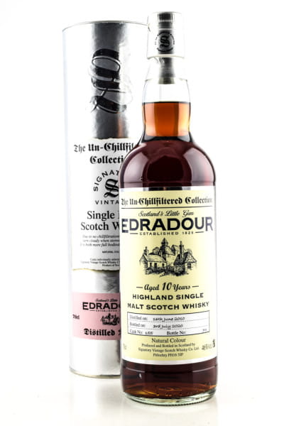 Edradour 10 Jahre 2010/2020 Single Cask #155 Signatory 46%vol. 0,7l