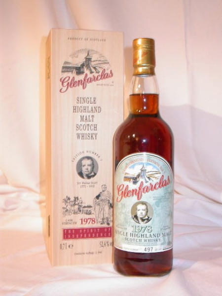 Glenfarclas 1978/2001 Ed. No.7 Sir Walter Scott 52,4%vol. 0,7l