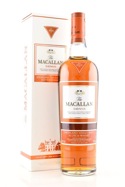 Macallan Sienna Sherry Casks Matured 43%vol. 0,7l