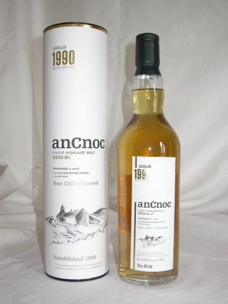 An Cnoc 1990/2004 First Bottling 46%vol. 0,7l