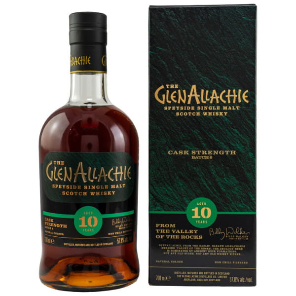 GlenAllachie 10 Jahre Batch #6 57,8%vol. 0,7l