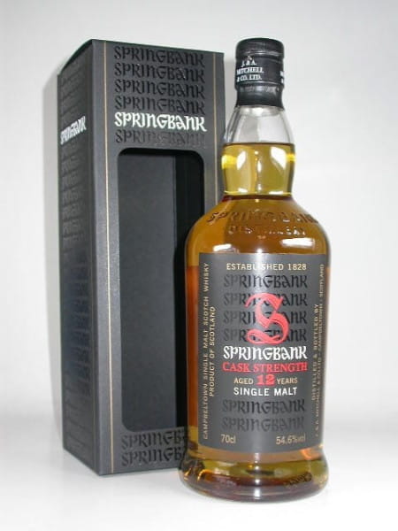 Springbank 12 Jahre Cask Strength 58,5%vol. 0,7l