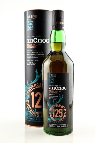 anCnoc Limited Edition Peat 125th Anniversary 46%vol. 0,7l