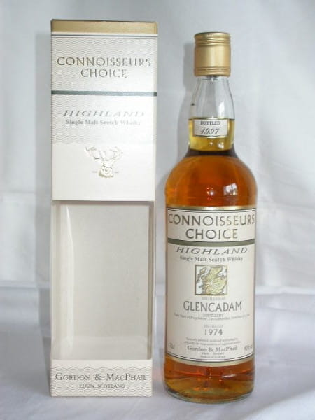 Glencadam 1974/1997 Gordon &amp; MacPhail Connoisseurs Ch. 40% vol. 0,7l