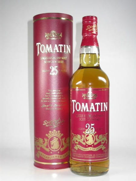 Tomatin 25 Jahre 43%vol. 0,7l