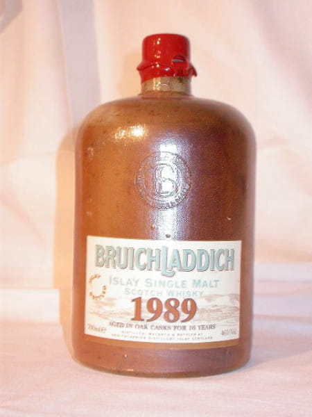 Bruichladdich 1989/2005 Steinkrug 46%vol. 0,7l