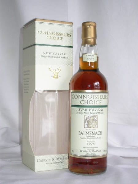 Balmenach 1974/2002 Gordon &amp; MacPhail Connoisseurs Ch. 40%vol. 0,7l