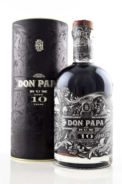 Don Papa 10 Jahre 43%vol. 0,7l - Metalldeckel