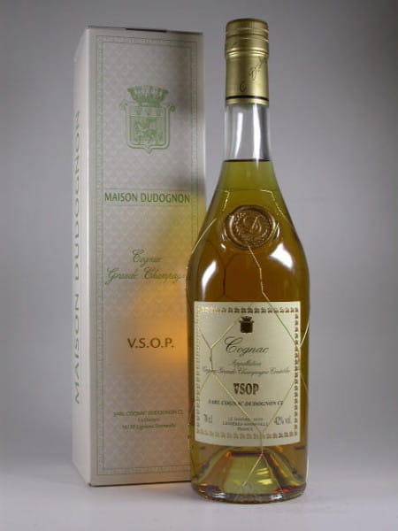 Dudognon VSOP Grande Champagne 42%vol. 0,7l - altes Design