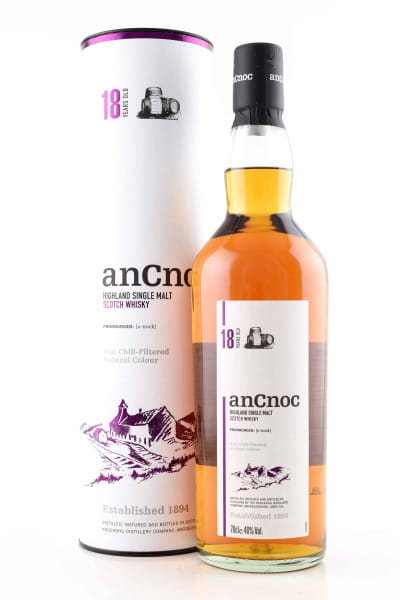 anCnoc 18 Jahre 46%vol. 0,7l