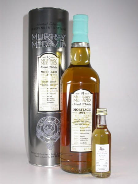 Mortlach 1994/2009 Bourbon / Fresh Oak Murray McDavid 46% vol. Sample 0.05l