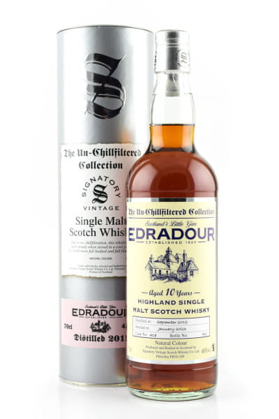 Edradour 10 Jahre 2012/2023 Single Cask #418 Signatory 46%vol. 0,7l