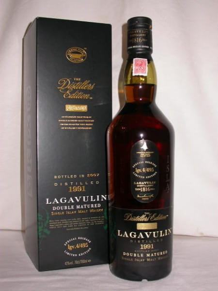 Lagavulin 1991/2007 Distillers Edition 43%vol. 0,7l