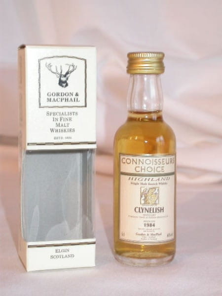 Clynelish 1984 Gordon &amp; MacPhail Connoisseurs Ch. 40%vol. 0,05l