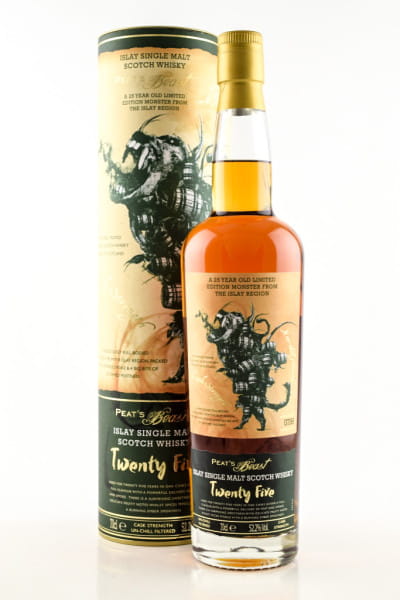 Peat's Beast Twenty Five Cask Strength 52,2%vol. 0,7l