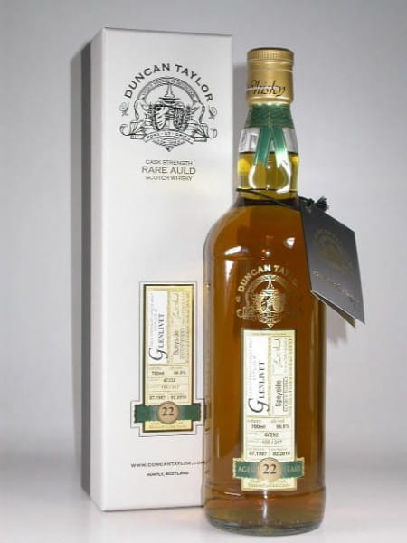 Glenlivet 22 Jahre 1987/2010 Rare Auld Duncan Taylor 56,5%vol. 0,7l