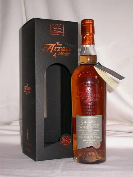 Arran 8 Jahre Chianti Wine Cask 55%vol. 0,7l