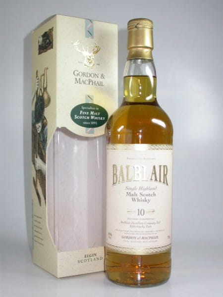 Balblair 10 Jahre Gordon &amp; MacPhail 40%vol. 0,7l