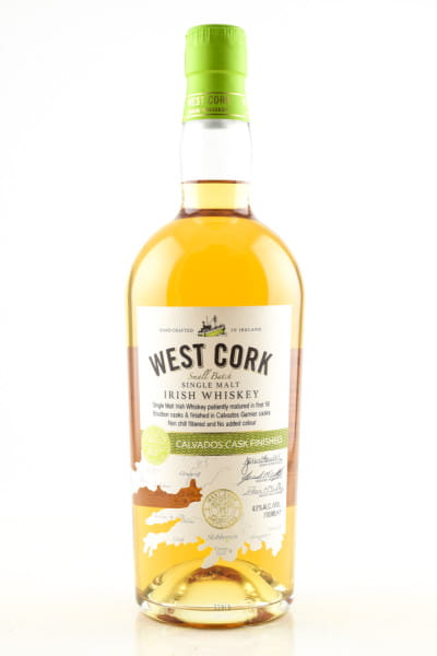 West Cork Calvados Cask Finished 43%vol. 0,7l
