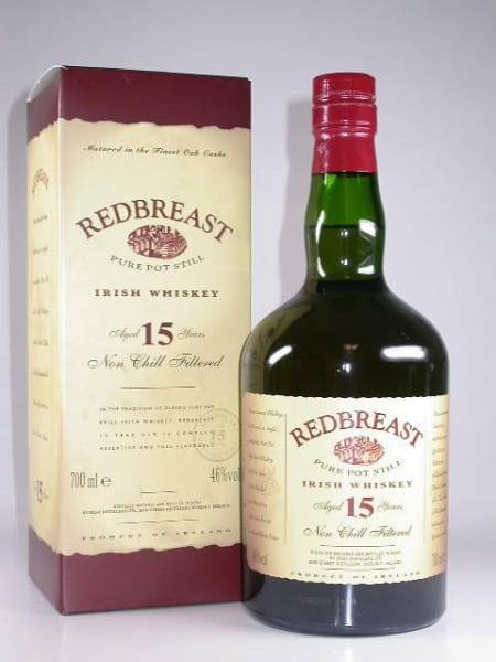 Redbreast 15 Jahre Pure Pot Still 46%vol. 0,7l - Abfüllung 2006