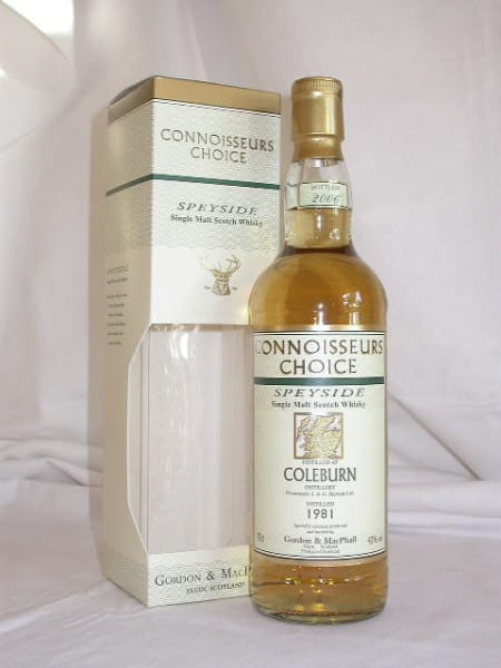 Coleburn 1981/2006 Gordon &amp; MacPhail Connoisseurs Choice 43%vol. 0,7l