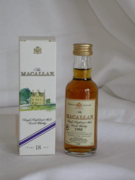 Macallan 18 Jahre 1980 43%vol. 0,05l