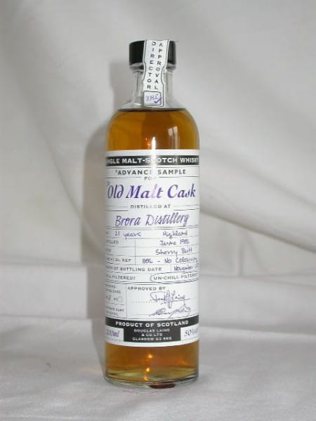 Brora 1982/2003 Sherry Butt Douglas Laing 50%vol. 0,2l