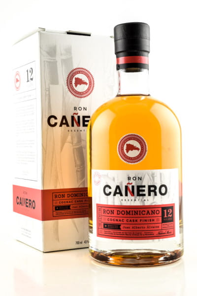 Canero 12 Jahre Cognac Cask Finish 43%vol. 0,7l
