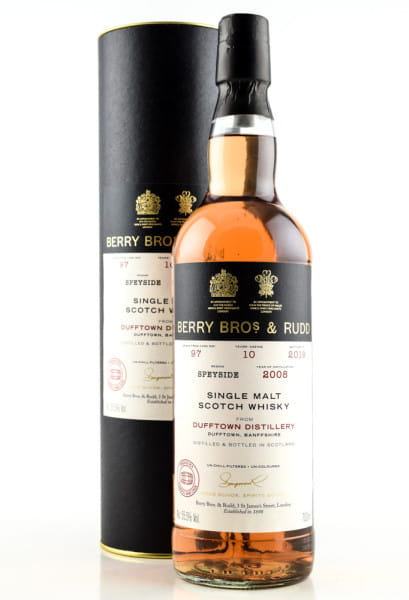 Dufftown 10 Jahre 2008/2019 Cask #97 Berry Bros. & Rudd 55,5%vol. 0,7l